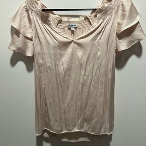 Express Women's Cream Top
